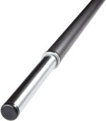 (CB40) Cardio Barbell Individual Set with 55" Bar, 2 Spring Collars, 2-10lb Weights, Weight Bars Ideal for Body Pump Lifting and Bench Press